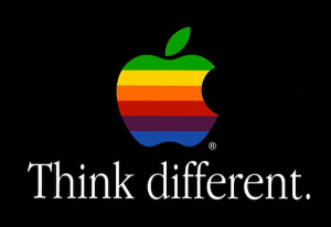 The leadership of Steve Jobs entices us to "Think Different" regarding Apple products